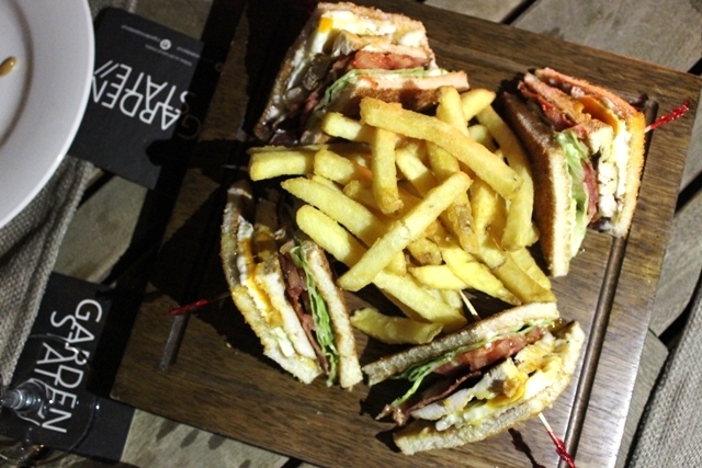 GardenState Sin el Fil Beirut 2016 Outdoor Pub - Club Sandwich