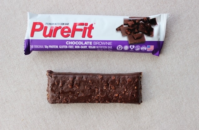 PureFit Bar Unwrapped Review - Chocolate brownie