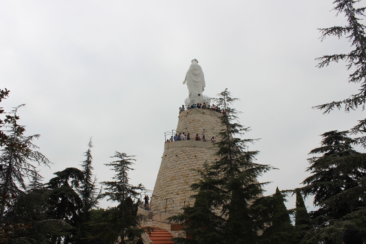 Harissa Lebanon Statue Church pilgrimage