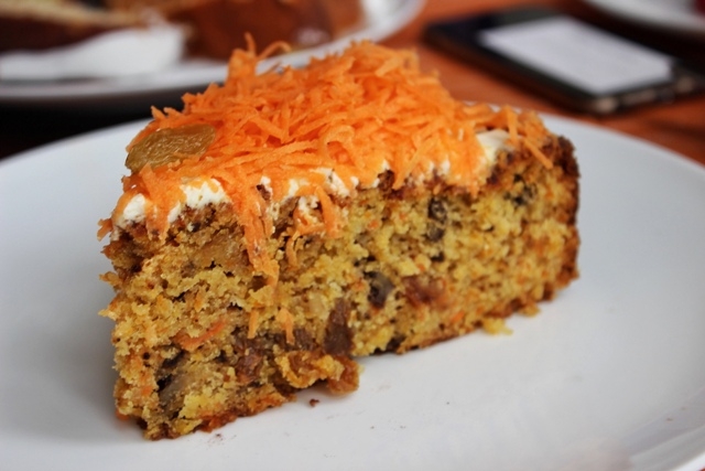 Gordon’s Cafe carrot cake