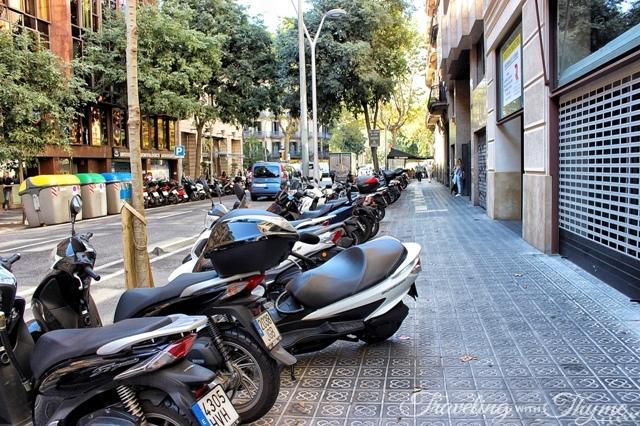 Experiencing Barcelona on Foot Bikes