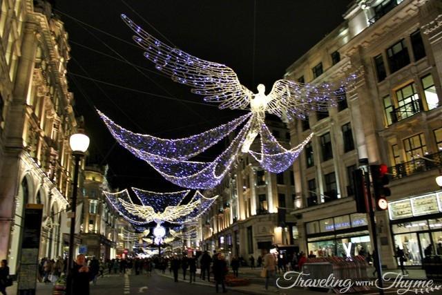 Christmas Decorations London in December