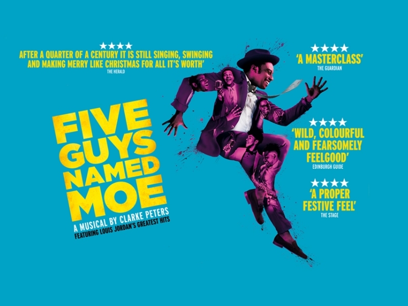Five Guys Named Moe Edinburgh