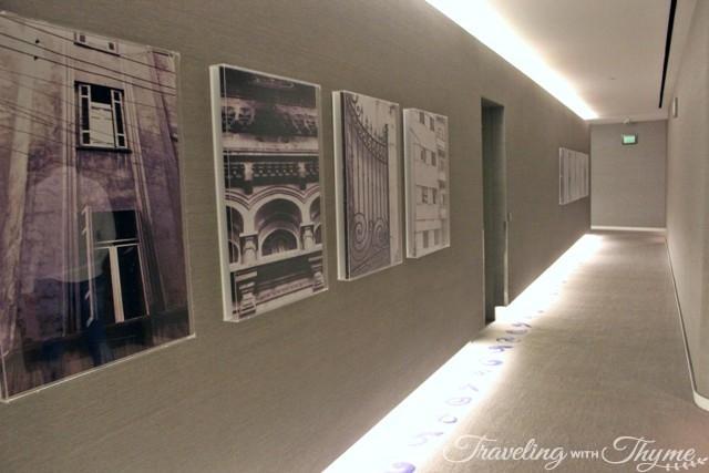 Le Gray Hotel Review Corridor