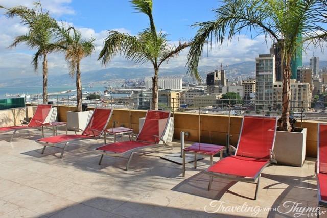 Le Gray Hotel Rooftop Pool Chairs