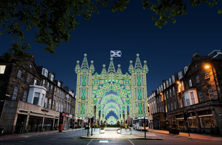Street of Light Edinburgh Christmas
