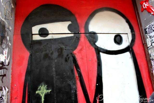 Shoreditch Street Art Stik Artist