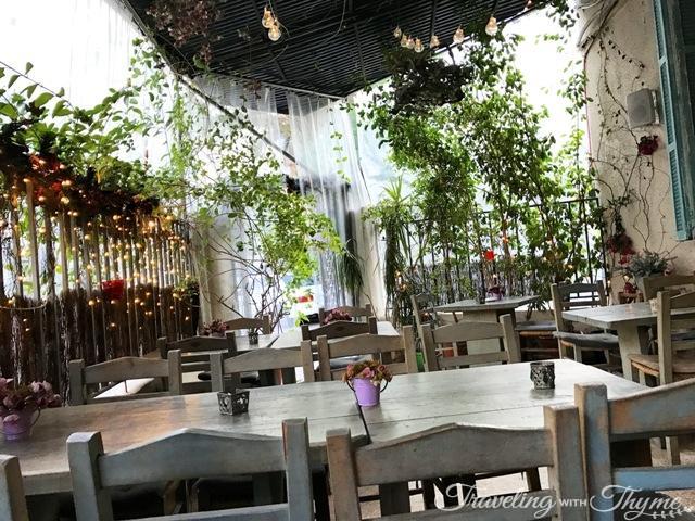 Seza Armenian Restaurant Outdoor Seating