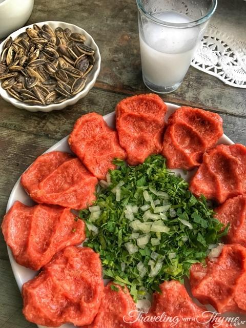 Seza Raw Meat Mezza Beirut Lebanon
