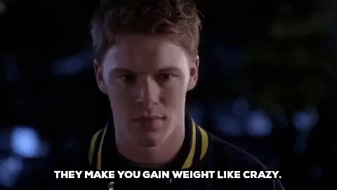 They Make You Gain Weight Like Crazy Mean Girls GIF