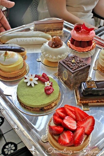 LaDuree Paris patisserie pastries 