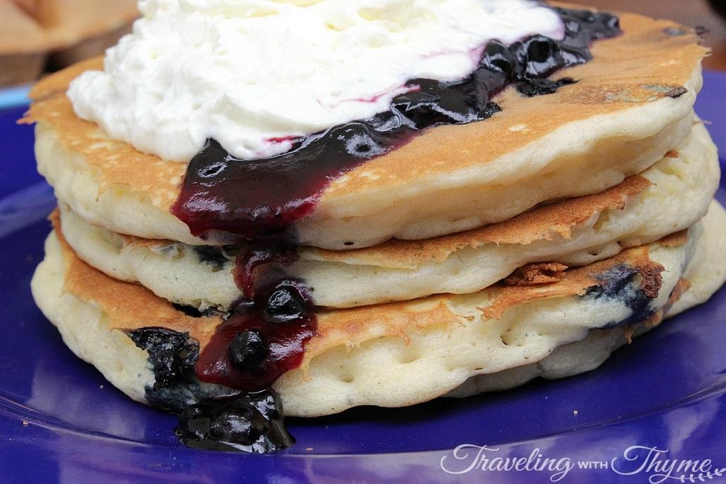 IHOP Lebanon Pancakes Brunch Restaurant Blueberry