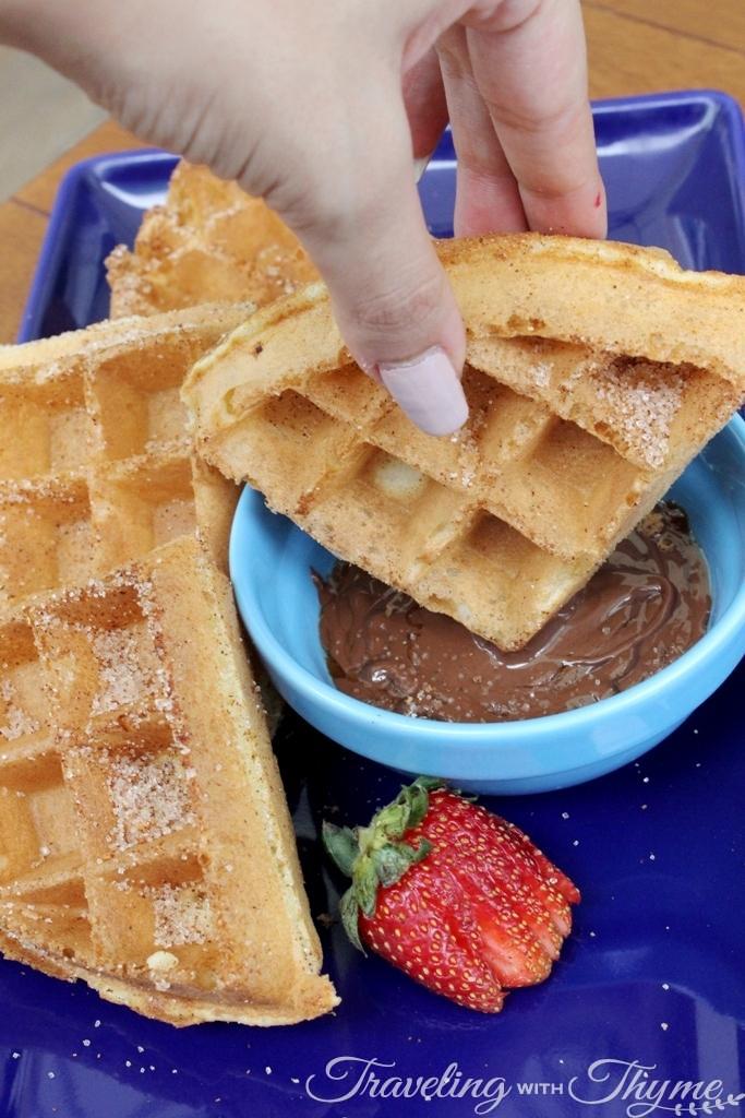 IHOP Lebanon Waffle Churros Chocolate Dessert