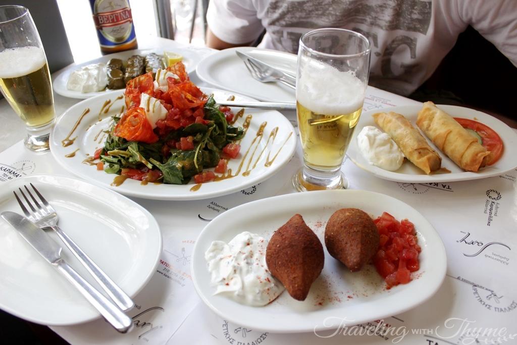 Karamanlidika tou Fani Restaurant Athens mezze