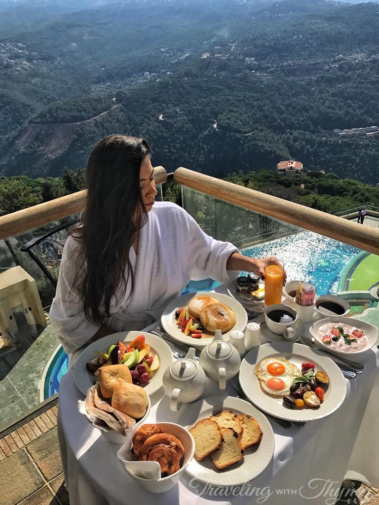 Breakfast Room Service Luxury Hotel Lebanon