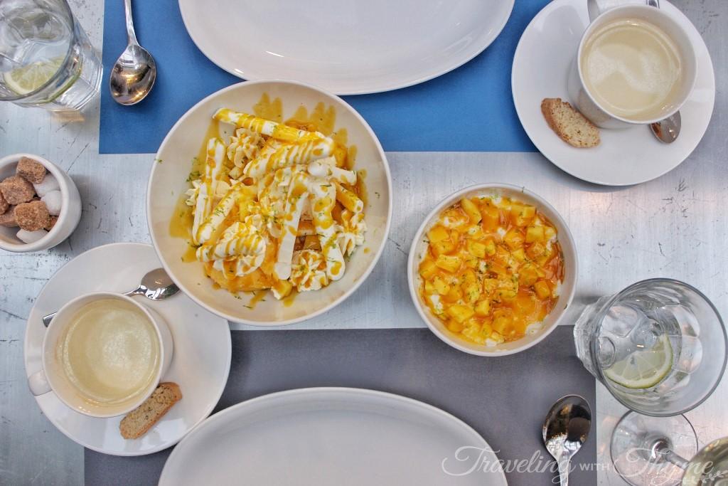 La Petite Table Lebanon Dessert Flatlay