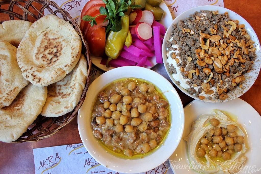 Akra Restaurant Tripoli Lebanese Food Breakfast