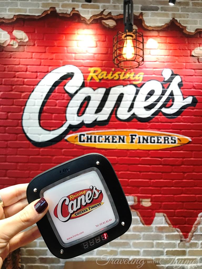 Raising Cane's Lebanon Fried Chicken Buzzer