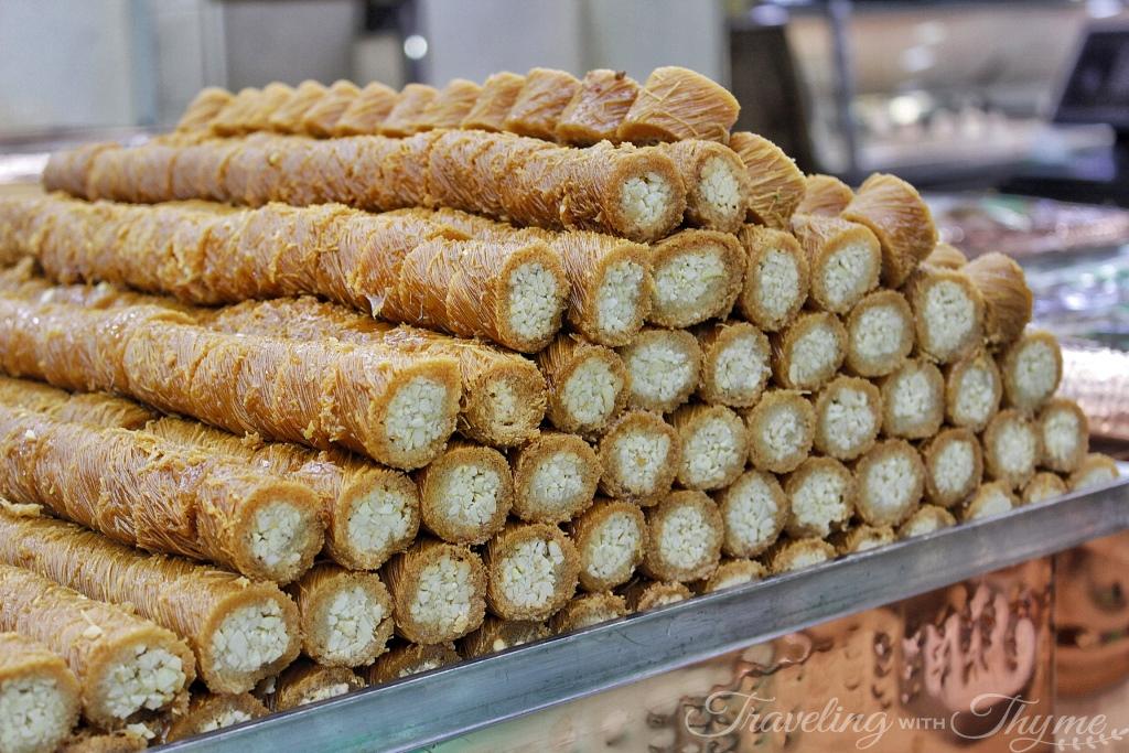 Lebanese Oriental Sweets Bourma Cashews Baklava