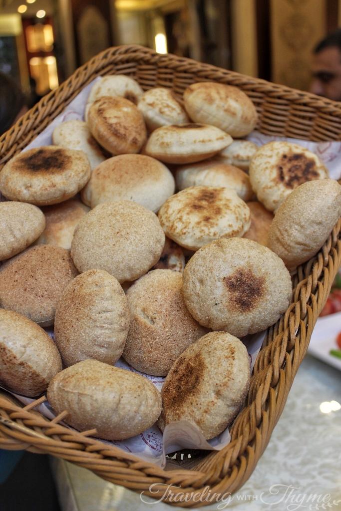 Baytna Restaurant Tripoli Lebanese Bread Lunch