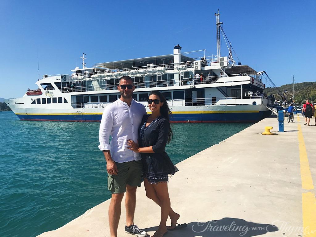Poros Island Greece Couple Travel Cruise