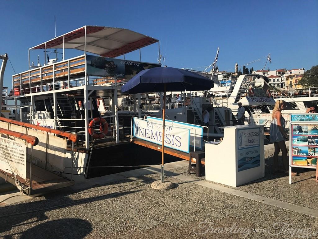 Skiathos Island Tour Nemesis Boat Port