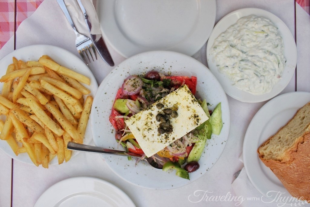 O Thansis Athens Greece Greek Salad