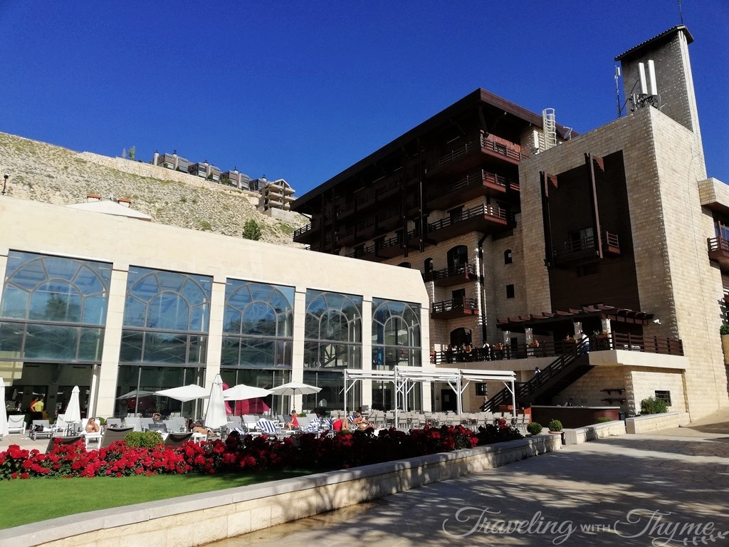 Intercontinental Mzaar Lebanon Hotel Pool Tanning