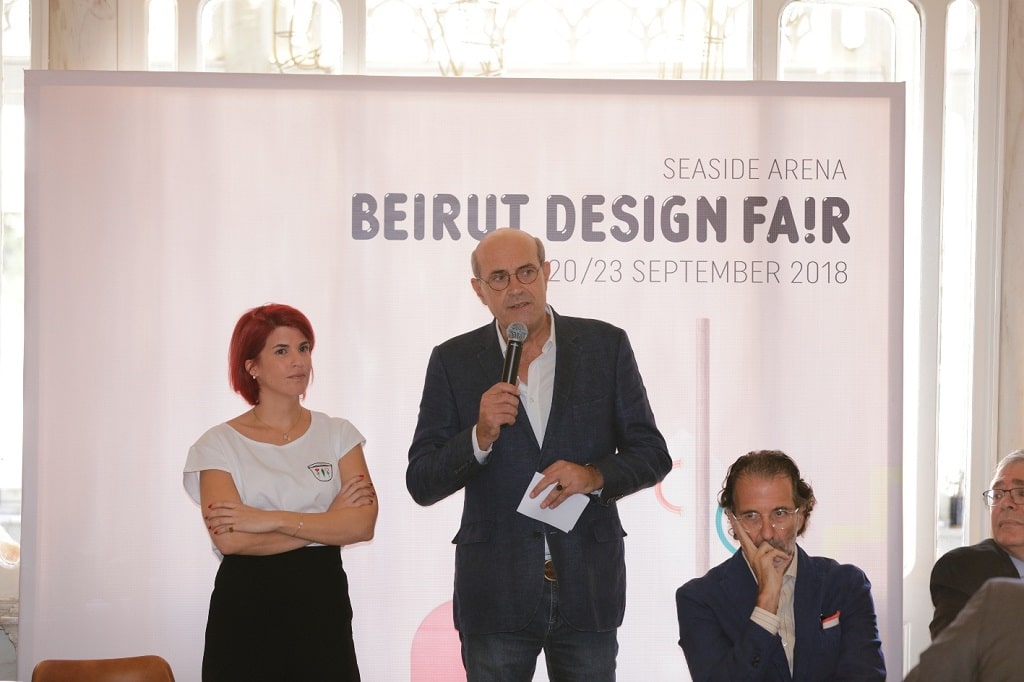 Beirut Design Fair Press Conference Liza