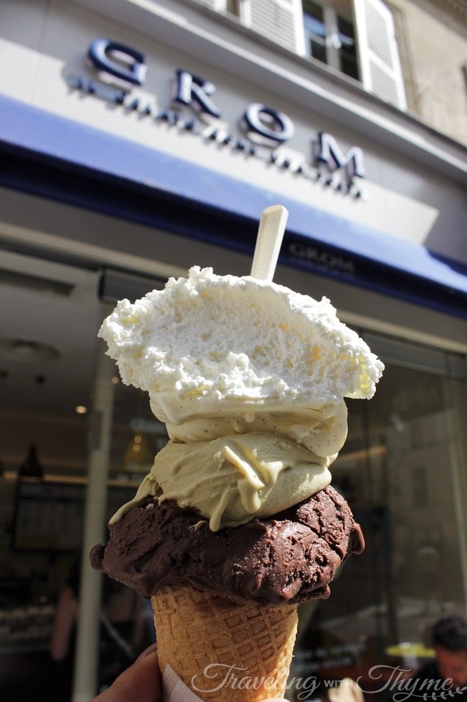 GROM Paris Marais Best Ice Cream