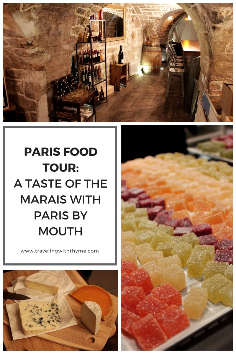 Paris food tour marais travel guide