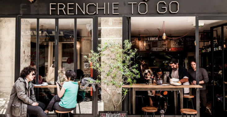 Frenchie to go paris restaurant exterior