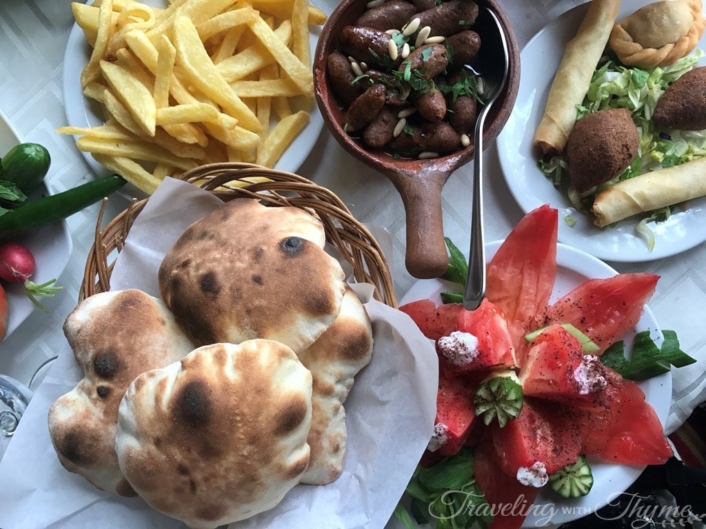Baytna Barouk Restaurant Lebanese Bread Foodie