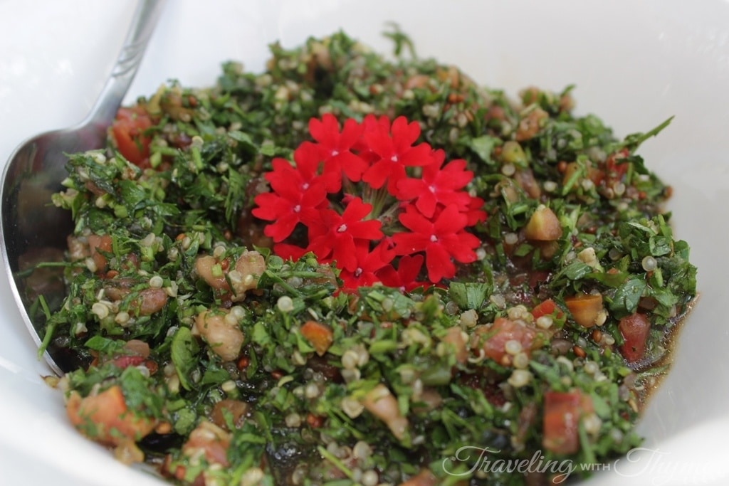 Coara Vegan Quinoa Tabbouleh Lebanese recipe