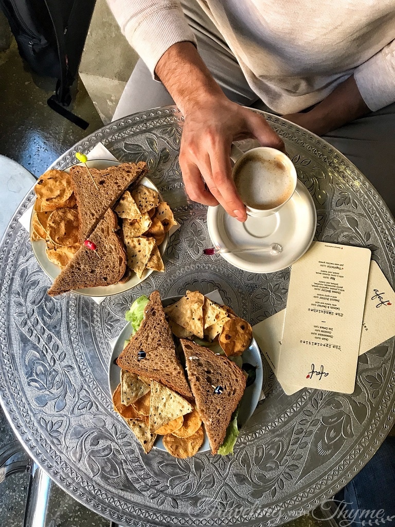 Afaf sandwiches healthy beirut coffee shop