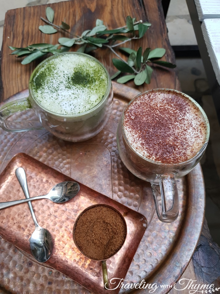 KOHO Vegan Brunch Beirut Latte Matcha